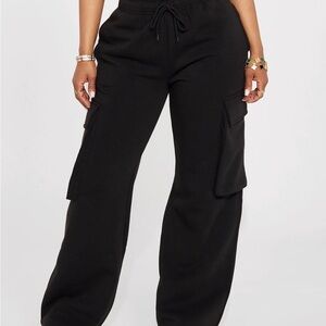 Black Cargo Pants